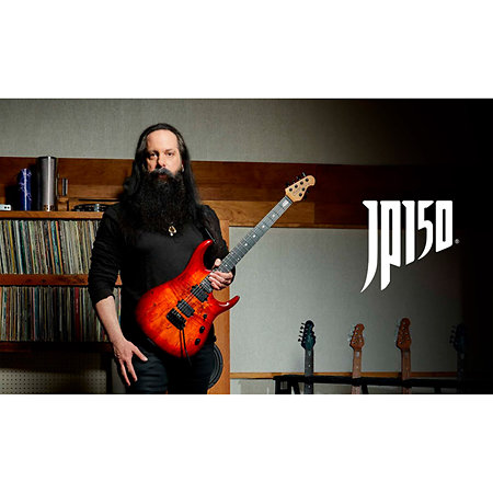 John Petrucci JP150 Blood Orange Burst Sterling by Music Man