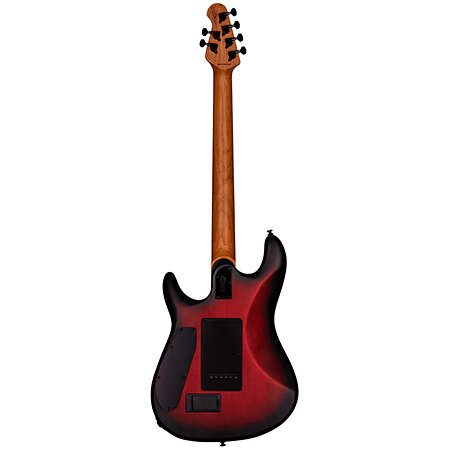 Jason Richardson Cutlass 6 Dark Scarlet Burst Satin Sterling by Music Man