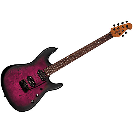 Sterling by Music Man Jason Richardson Cutlass 6 Cosmic Purple Satin