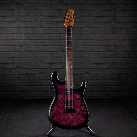 Sterling by Music Man Jason Richardson Cutlass 6 Cosmic Purple Satin