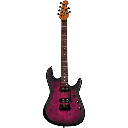 Jason Richardson Cutlass 6 Cosmic Purple Satin Sterling by Music Man