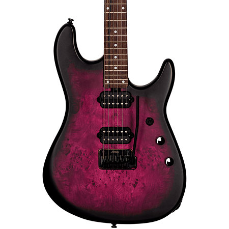Jason Richardson Cutlass 6 Cosmic Purple Satin Sterling by Music Man