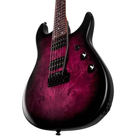 Jason Richardson Cutlass 6 Cosmic Purple Satin Sterling by Music Man