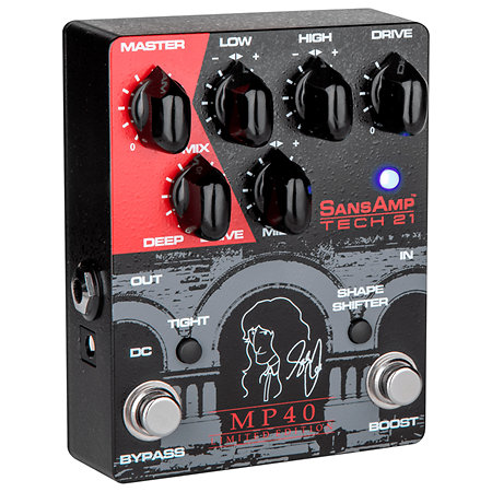 Tech21 MP40 Geddy Lee Signature SansAmp Édition Limitée