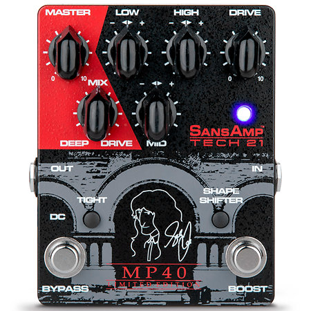 Tech21 MP40 Geddy Lee Signature SansAmp Édition Limitée