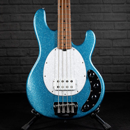 StingRay RAY34 Blue Sparkle Sterling by Music Man