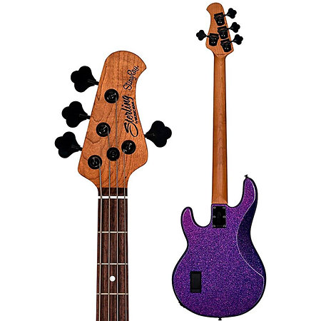 StingRay RAY34 Purple Sparkle Sterling by Music Man