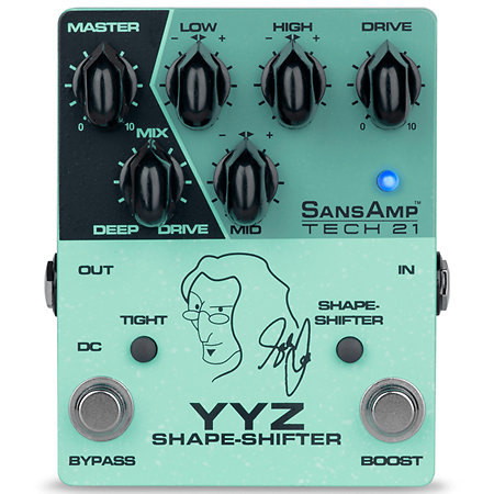 Tech21 YYZ Shape Shifter Geddy Lee Signature