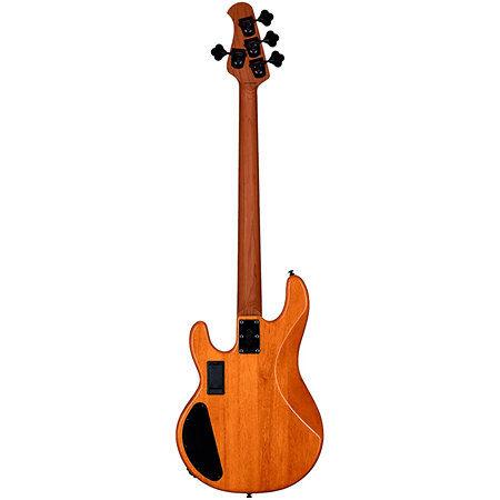 StingRay RAY34HH Poplar Burl Amber Sterling by Music Man