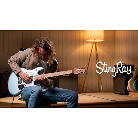 StingRay SR50 Firemist Silver Sterling by Music Man