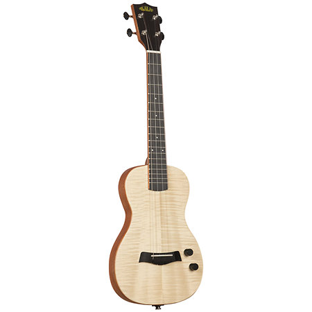 Solid body Flame Maple Tenor + housse Kala