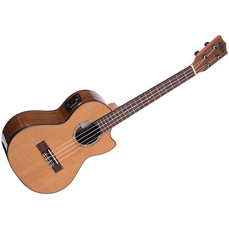 Kala Solid Cedar Top Acacia Tenor Cutaway électro-acoustique