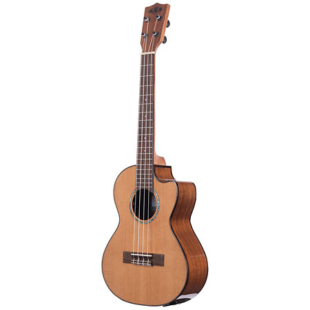 Solid Cedar Top Acacia Tenor Cutaway électro-acoustique Kala