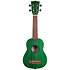 Green Stained Meranti Soprano Kala