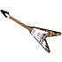 Flying-V Jimi Hendrix Love Drops Ebony + Etui Gaucher Epiphone