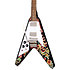 Flying-V Jimi Hendrix Love Drops Ebony + Etui Gaucher Epiphone