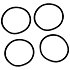 A4EB Elastiques pour suspension A4SM Shure