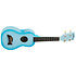 Makala Dolphin Soprano Light Blue Burst Kala