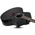 Machine Gun Kelly électro-acoustique Satin Black Schecter