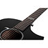 Machine Gun Kelly électro-acoustique Satin Black Schecter