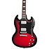 SG Standard Custom Color Cardinal Red Burst + Housse Gibson