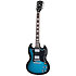 SG Standard Custom Color Pelham Blue Burst + Housse Gibson