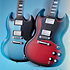 SG Standard 61 Custom Color Cardinal Red Burst + Etui Gibson