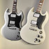 SG Standard 61 Custom Color Silver Mist + Etui Gibson