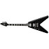 Prophecy Flying V Aged Jet Black Metallic Gaucher + housse Epiphone