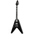 Prophecy Flying V Aged Jet Black Metallic Gaucher + housse Epiphone