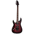 Omen Elite 6 FR Black Cherry Burst LH Schecter