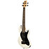 Solid Body U-Bass 4 cordes Cream + housse Kala