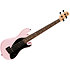 Solid Body U-Bass 4 cordes Light Pink + housse Kala