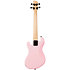 Solid Body U-Bass 4 cordes Light Pink + housse Kala
