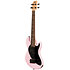 Solid Body U-Bass 4 cordes Light Pink + housse Kala