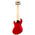 Solid Body U-Bass 4 cordes Metallic Red + housse Kala