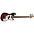 Solid Body U-Bass 4 cordes Tobacco Burst + housse Kala