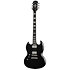 SG Modern Prophecy LH Aged Jet Black Metallic Gaucher + Housse Epiphone