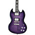 SG Modern Figured Purple Burst + Housse Epiphone