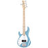 StingRay RAY5 Left-Handed Chopper Blue Sterling by Music Man