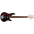 StingRay RAY5HH Ruby Red Burst Satin Sterling by Music Man
