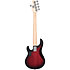 StingRay RAY5HH Ruby Red Burst Satin Sterling by Music Man