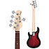StingRay RAY5HH Ruby Red Burst Satin Sterling by Music Man