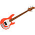 StingRay Short Scale RAYSS4 Fiesta Red Sterling by Music Man