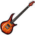 John Petrucci Majesty MAJ200 Blood Orange Burst Sterling by Music Man