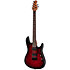 Jason Richardson Cutlass 6 Dark Scarlet Burst Satin Sterling by Music Man
