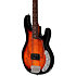 StingRay RAY34 Spalted Maple Top Sunburst Sterling by Music Man