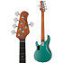 StingRay RAY35 Dorado Green Sterling by Music Man