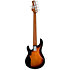 StingRay RAY35 Spalted Maple Sunburst Sterling by Music Man