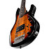 StingRay RAY35 Spalted Maple Sunburst Sterling by Music Man